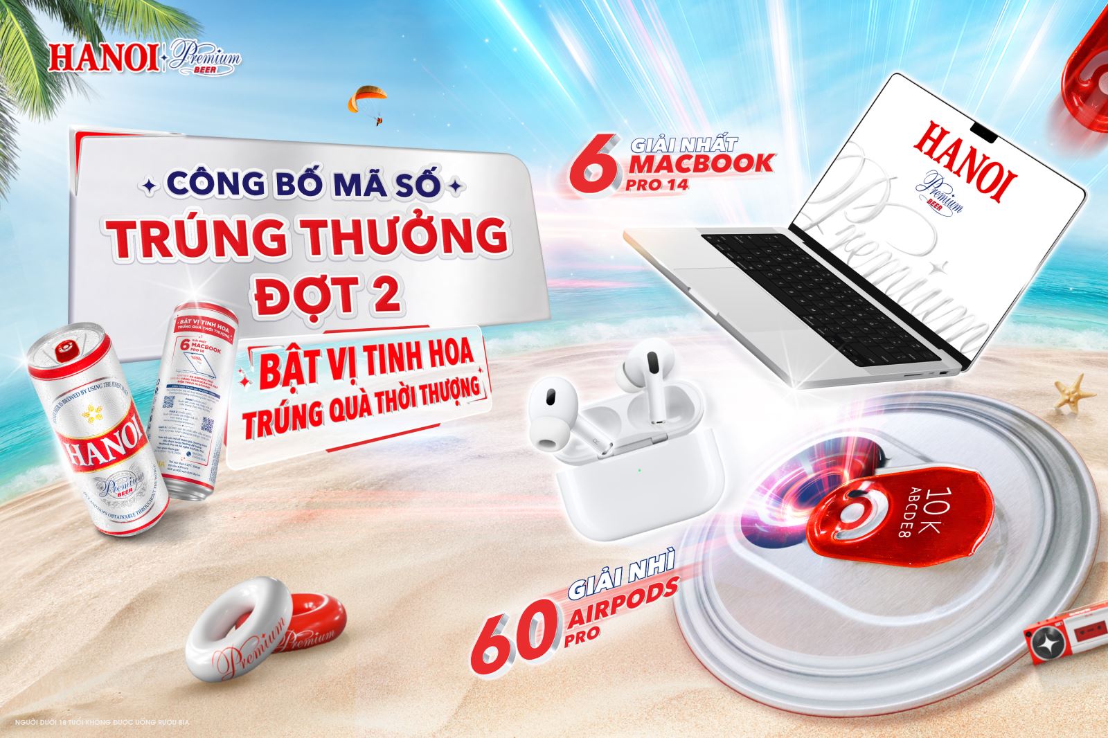 HANOI PREMIUM ANNOUNCES THE LIST OF LUCKY CUSTOMERS WHO WON THE 2ND BATCH OF THE PROMOTION PROGRAM 